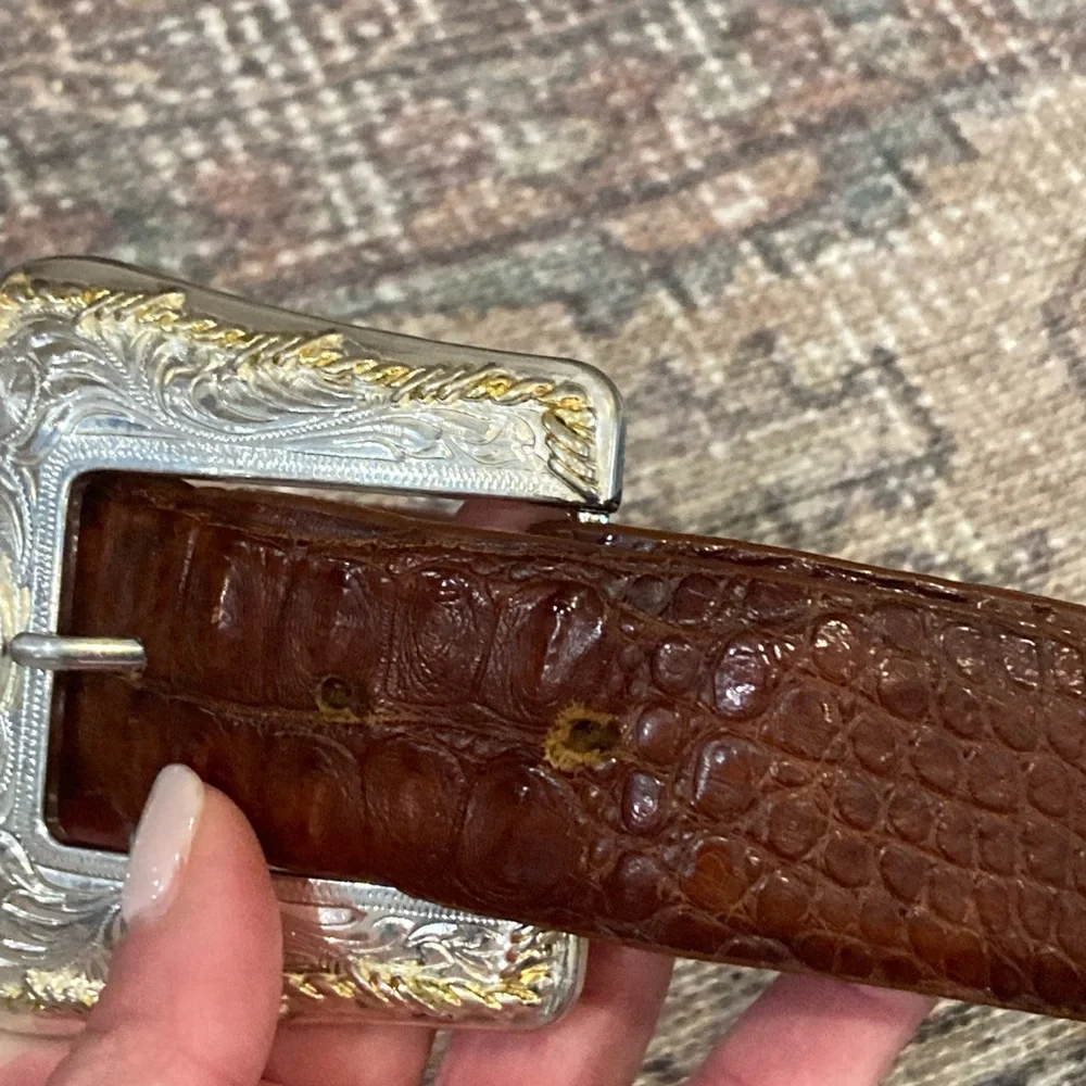 TODDLER size ALLIGATOR Belt